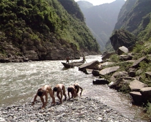 Haleurs sur le Yangzi